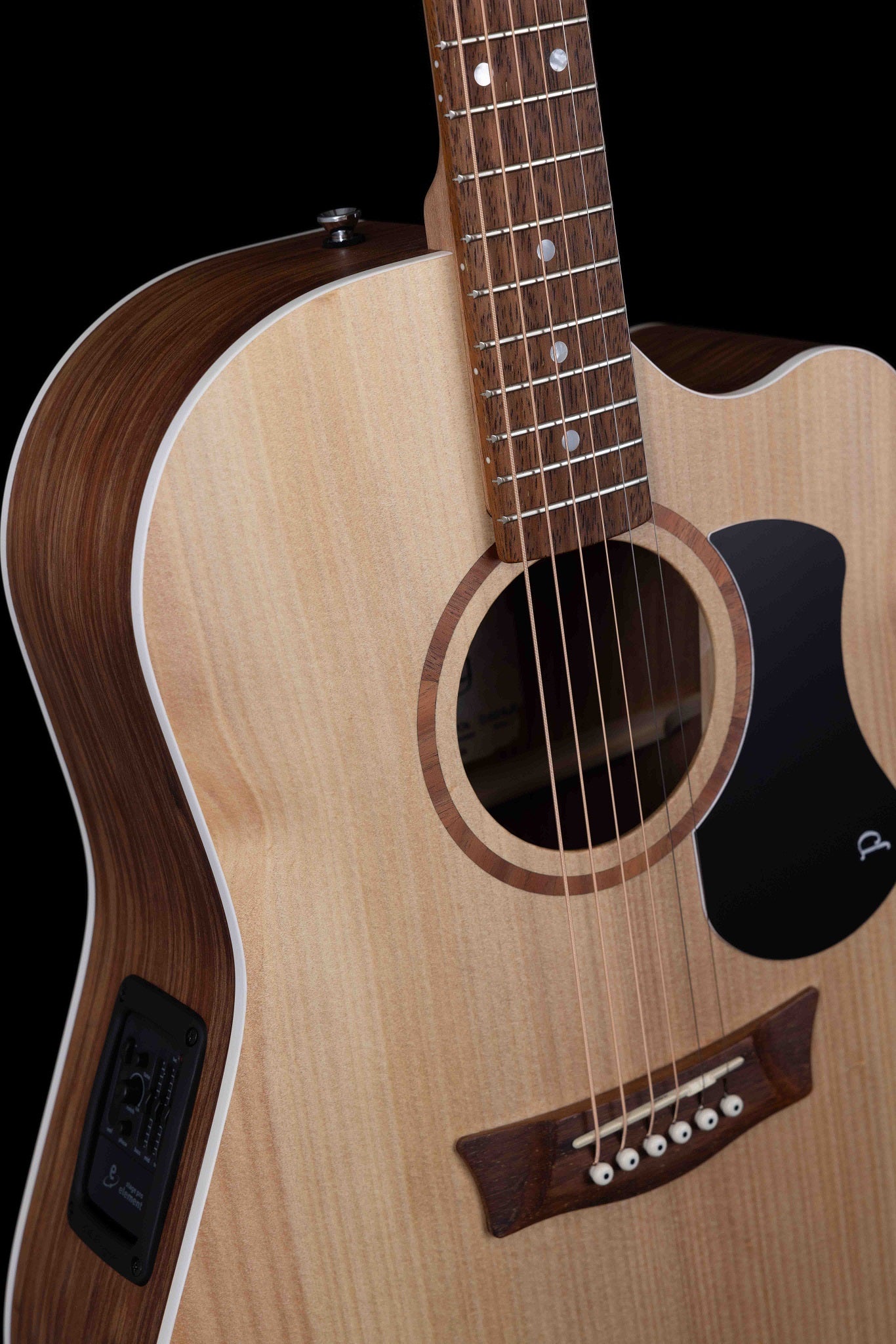 Classic Dreadnought Cutaway Solid Bunya Top, Solid Blackwood B/S