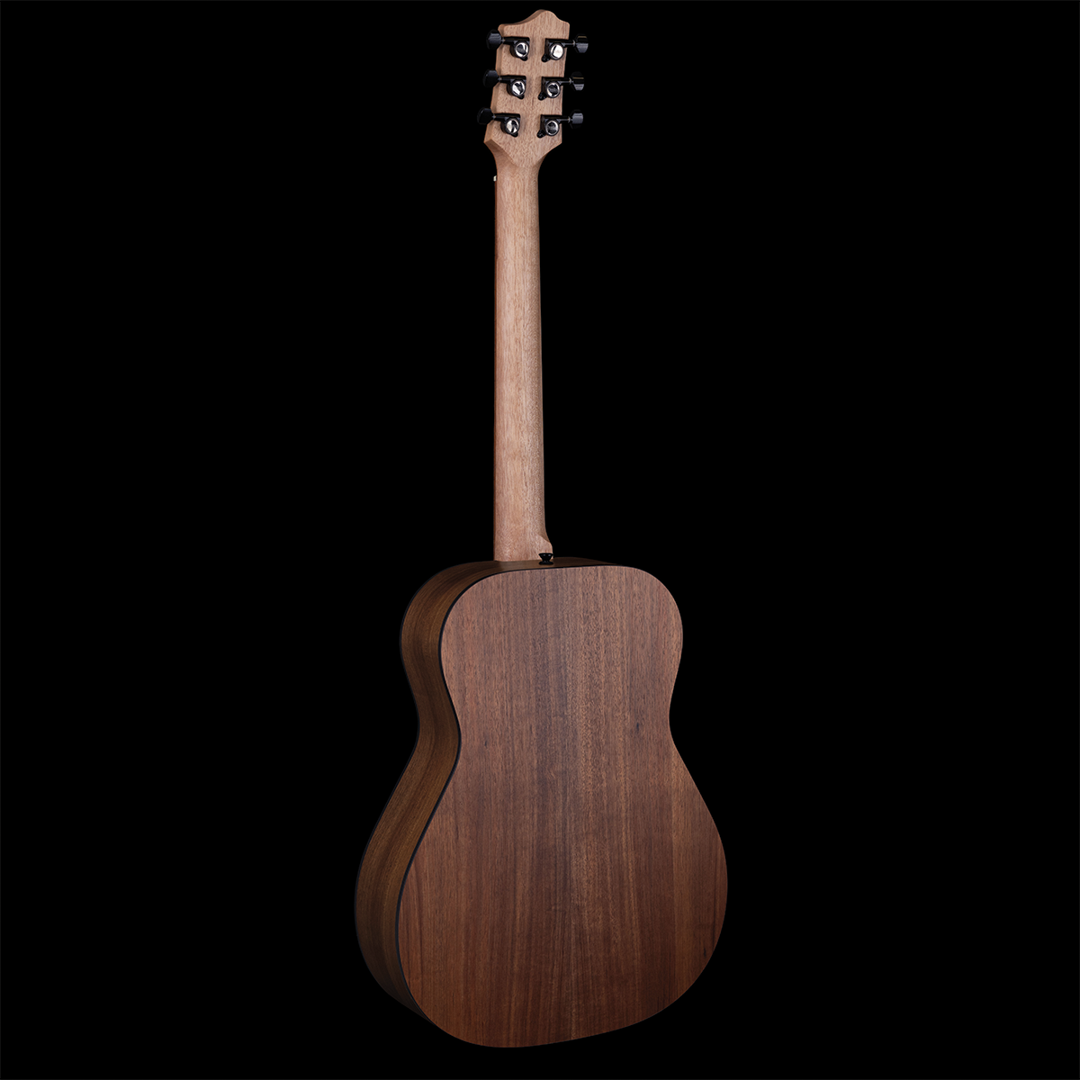 Classic Mini OM Model Solid Blackwood Top, Solid Blackwood B/S