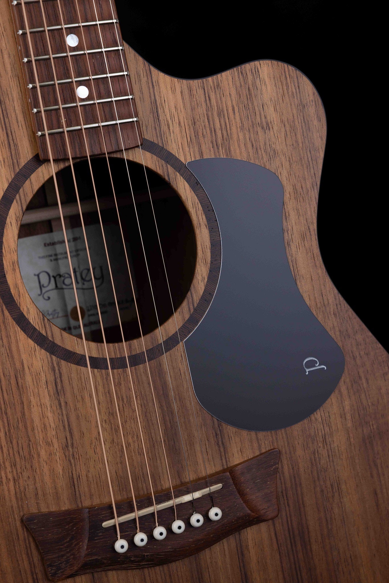 Classic OM Cutaway Model All Solid Tasmanian Blackwood