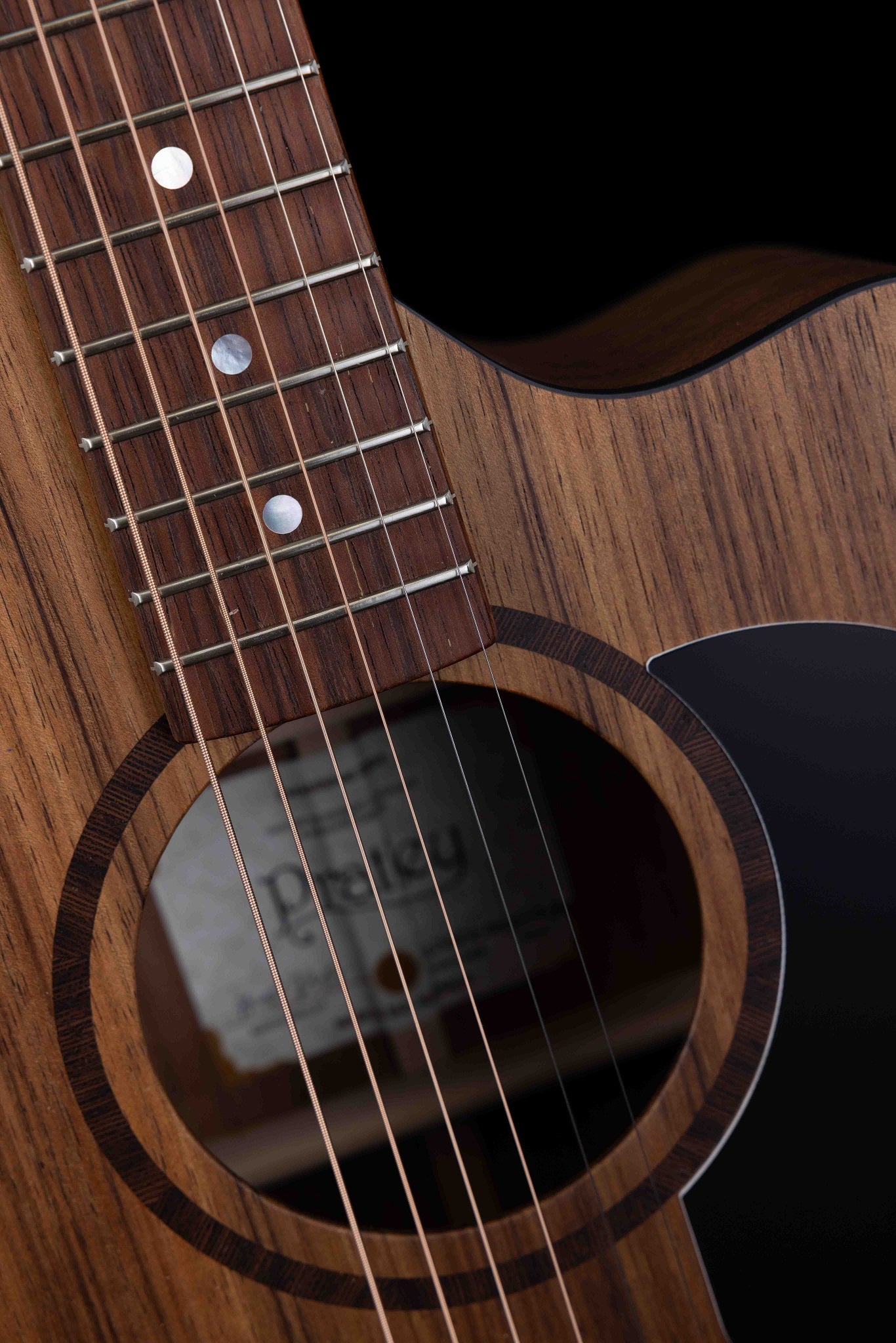 Classic OM Cutaway Model All Solid Tasmanian Blackwood