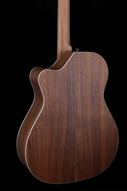 Classic OM Cutaway Model Solid Bunya Top, Solid Blackwood B/S