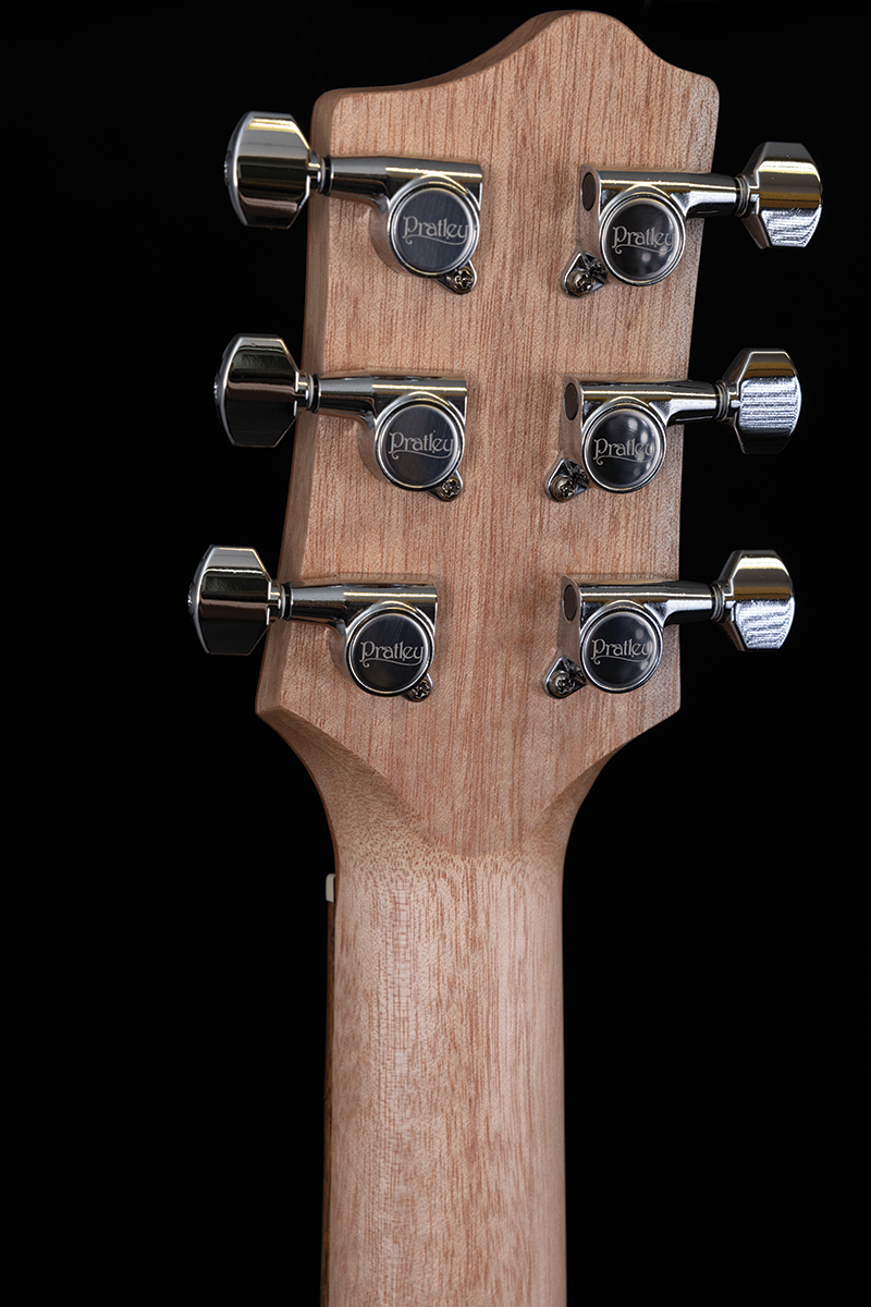 Classic Mini OM Solid Qld Fig Top, Solid Blackwood B/S