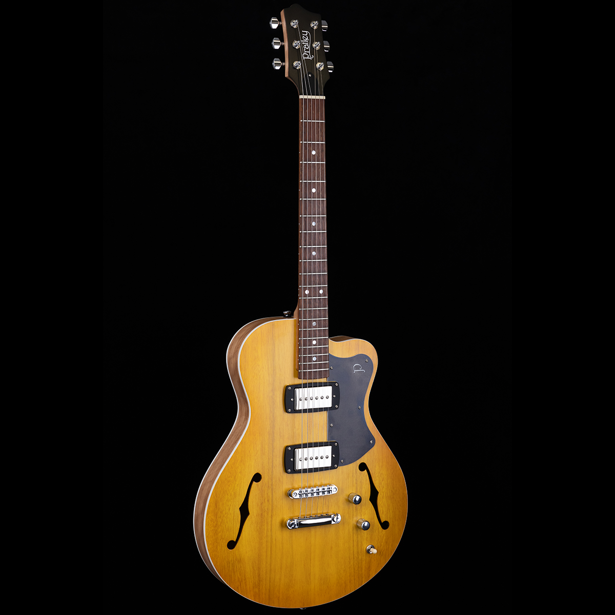 SH90-VY Semi-Hollow Electric Guitar - Vintage Yellow
